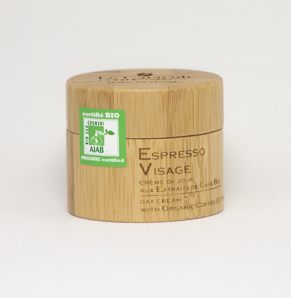 Crème de jour aux extraits de café - 50 ml - le caracoli - Espresso Visage