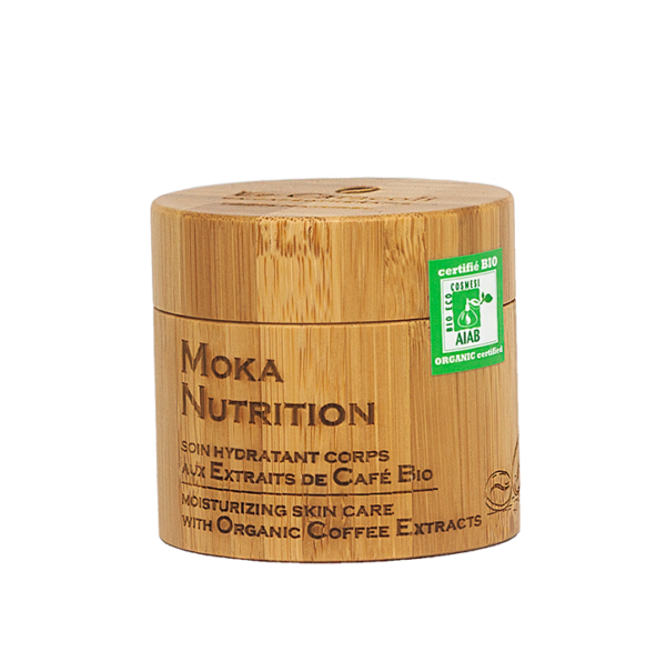 Moka nutrition - soin hydratant corps aux extraits de café bio - 150 ml