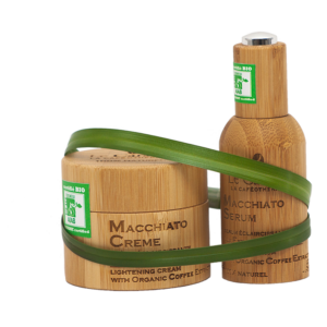 Macchiato crème - crème éclaircissante aux extraits de café bio - 50 ml + Macchiato serum - sérum éclaircissant aux extraits de café bio - 30 ml